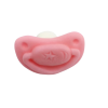 Cukrowa dekoracja figurka na tort SMOCZEK różowy 1szt baby shower